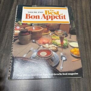 The Best of Bon Appetit Volume Two Cookbook 1985 Over 250 Recipes‎ Vintage